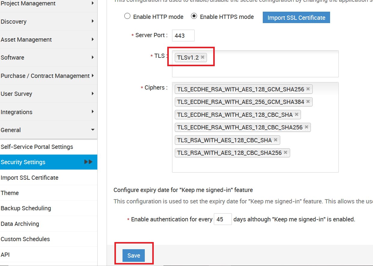 TLSv1.2 Version Support For Mail Protocols.