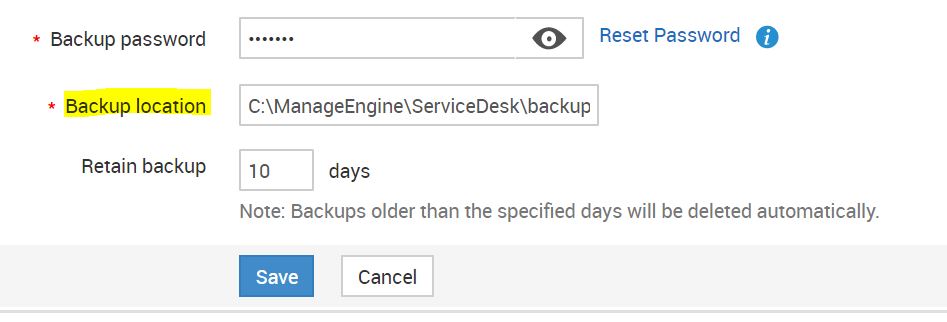 manageengine servicedesk plus migrate to new server