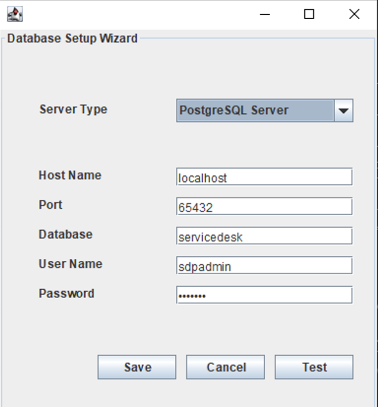 Manageengine servicedesk plus database password 65432 manageengine wifi analyzer and surveyor